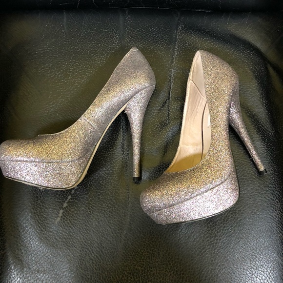 Steve Madden Glitter CARYSSAG Size 7.5 - Picture 3 of 8